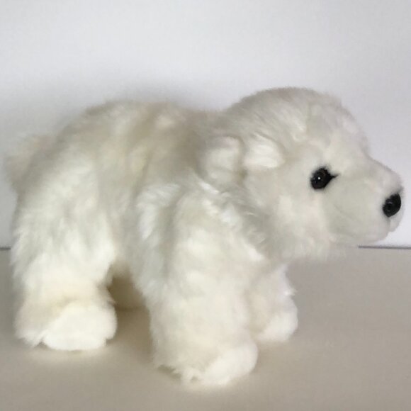 New w/Tag Douglas Plush Polar Bear Marshmallow Medium Size Stuffed Animal 13" - Picture 5 of 7
